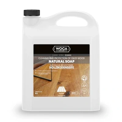 Abbildung von Woca Holzbodenseife Weiß 5 Liter
