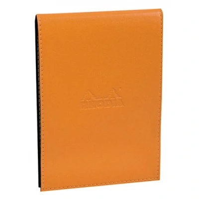 Abbildung von Rhodia 118138C Notizblock Nummer 13 mit Schutzhülle, kariert, 80 Blatt orange