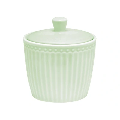 Abbildung von Greengate Alice Zuckerdose pale green 10 cm