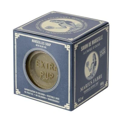 Abbildung von Marius Fabre 400g Cube of Pure Marseilles Soap In Vintage Style Box by