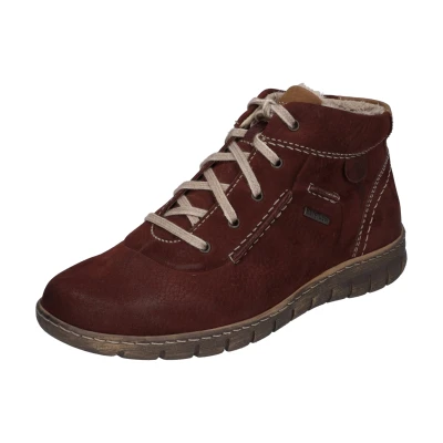 Abbildung von Josef Seibel Steffi Schnürstiefelette, Damen, Größe: 36, Bordo Schuhe