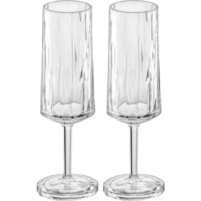 Abbildung von Koziol Champagnergläser unzerbrechlich Superglas 100 ml 2 Stücke