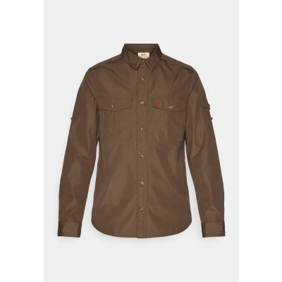 Abbildung von Fjällräven Herren Singi Langärmeliges Trekking Hemd, Dark Olive, M, F81838 Olive M