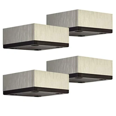 Abbildung von SO TECH® Möbelfuß 4er Set Möbelfüße MOTEL 65 x mm Höhe: 25 35 Edelstahloptik