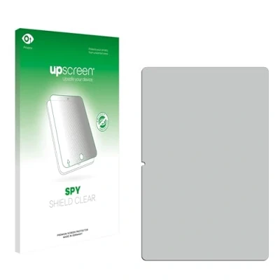 Abbildung von upscreen Anti Spy Blickschutzfolie für Samsung Galaxy Tab A9 Plus 5G (Hochformat) Privacy Screen Displayschutz Folie [Sichtschutz, Blaulichtfilter]