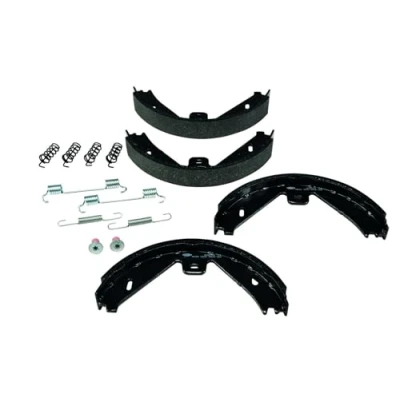 Abbildung von HELLA 8DA 355 050 081 Handbremsbeläge ohne Handbremshebel MERCEDES BENZ: E Klasse Limousine, T modell, GLK
