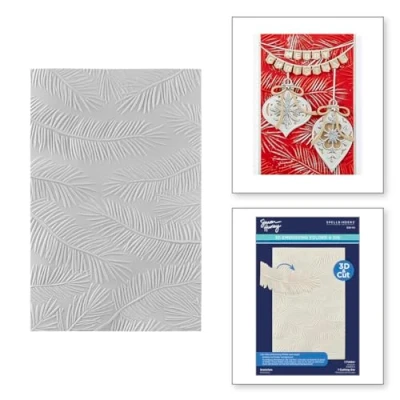 Abbildung von Spellbinders Branches 3D Embossing Folder &amp;Die (E3D 115)