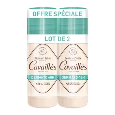 Abbildung von Rogé Cavaillès Dermato Deodorant Solid 48h Stick, 2 x 40 ml