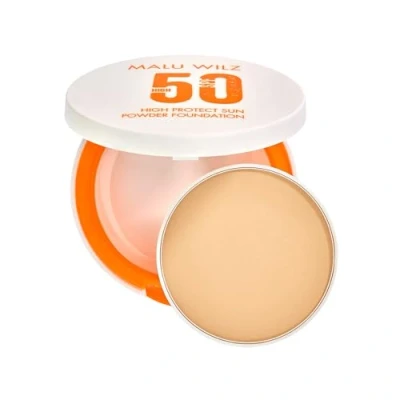 Abbildung von Malu Wilz High Protect Sun Powder Foundation SPF 50 REFILL I Nr. 60 Cool Beige 9,5 g 2in1 Kosmetik Hoher Sonnenschutz &amp; natürlich mattierende Puder