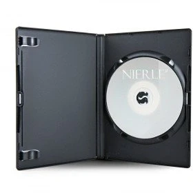 Abbildung von Amaray DVD Hüllen, 15 mm, Maschinen Pack Qualität, Schwarz, 50 Stück