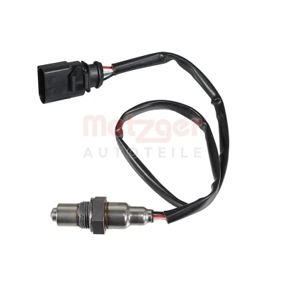 Abbildung von METZGER 0895676 Lambdasonde schwarz AUDI: A4 B9 Limousine, Avant, A5 Sportback