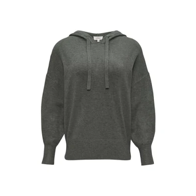 Abbildung von s.Oliver Kapuzenpullover, Damen, Größe: 32, Graphit