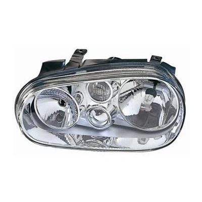 Abbildung von VAN WEZEL 5888961 Scheinwerfer links H7, H1 glasklar für Rechtsverkehr ohne Stellmotor LWR PX26d VOLKSWAGEN: Golf 4 Schrägheck, Variant