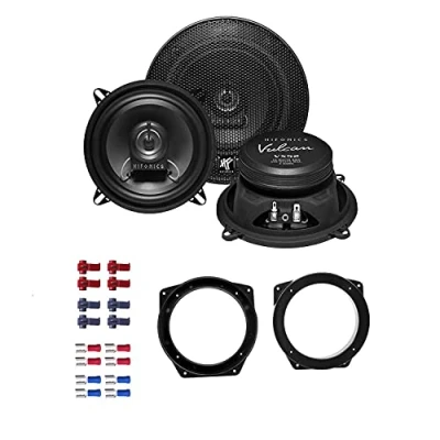 Abbildung von Hifonics VX52 Auto Lautsprecher Boxen 300 Watt 13 cm 2 Wege Koax passend für BMW 3er Compact (E46) 2001 2004 Türen Front