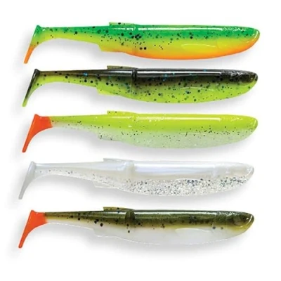 Abbildung von Savage Gear Craft Bleak Shad 12cm (4 Stück) Dark Water Mix