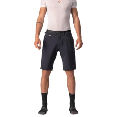 Abbildung von CASTELLI Men&#039;s Unlimited Trail Baggy Short, Schwarz Weiss, XXL