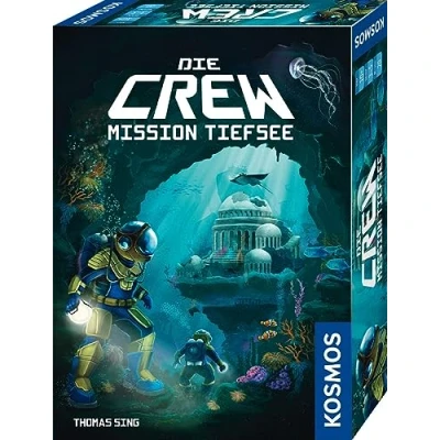 Abbildung von Kosmos 680596 Die Crew Mission Tiefsee, kooperatives Kartenspiel, für 3 bis 5 Spieler, mit Variante Zwei Personen, Nachfolger zum Kennerspiel des Jahres 2020