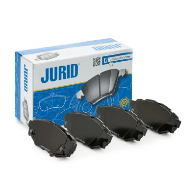 Abbildung von JURID 573380J Bremsbelagsatz mit akustischer Verschleißwarnung SUBARU: Outback IV, Forester III, XV I