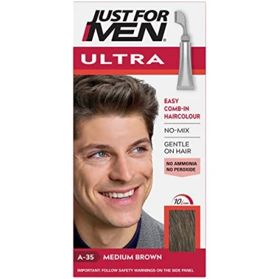 Abbildung von Just for Men Autostop Haarfarbe (mittelbraun A35)