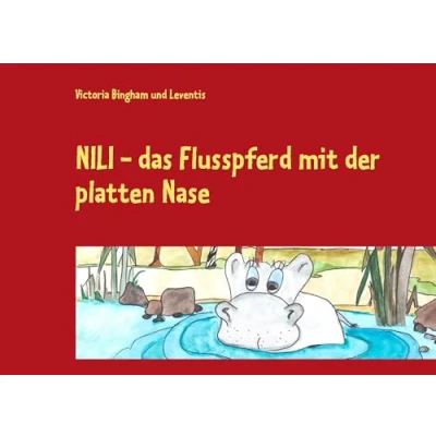 Abbildung von NILI das Flusspferd mit der platten Nase