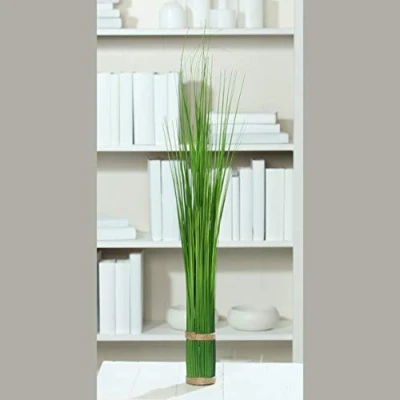 Abbildung von mucplants künstiches Stehgras Bündel 60cm grün Kunstgras Grasarrangement Reisgrasbündel