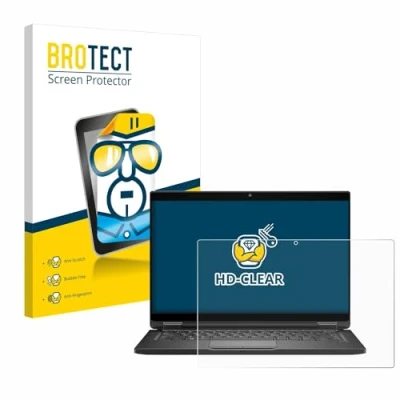 Abbildung von BROTECT Schutzfolie für Dell Latitude 7390 2 in 1 Displayschutz Folie Ultra Klar
