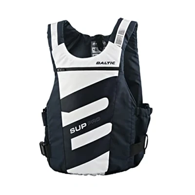 Abbildung von Baltic SUP Pro Rettungsweste, Weiß/Marine, 50 70kg