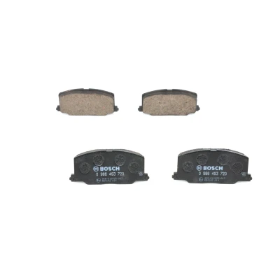 Abbildung von BOSCH 0 986 493 720 Bremsbelagsatz Low Metallic mit akustischer Verschleißwarnung TOYOTA: Camry II Limousine, Celica V Coupe, IV Coupe