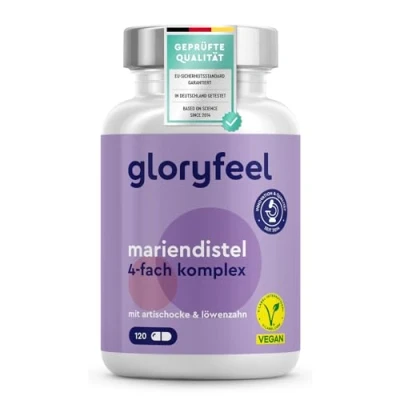 Abbildung von gloryfeel® Mariendistel 500 mg 120 St