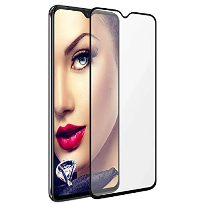 Abbildung von mtb more energy® Gerahmtes Premium Schutzglas für Realme X2 Pro (6.5&#039;&#039;) Full Face schwarz Display Tempered Glas Schutzfolie