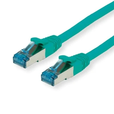 Abbildung von VALUE Patchkabel Kat.6A (Class EA) S/FTP (PiMF), LSOH, grün, 0,15 m