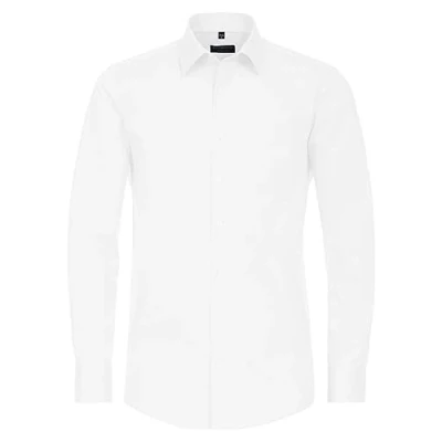 Abbildung von Redmond Comfort FIT Langarm IN Verschiedenen Businesshemd, Herren, Größe: XL, Weiß