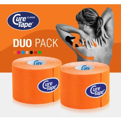 Abbildung von CureTape® Classic Kinesiotape Rabattsatz Orange