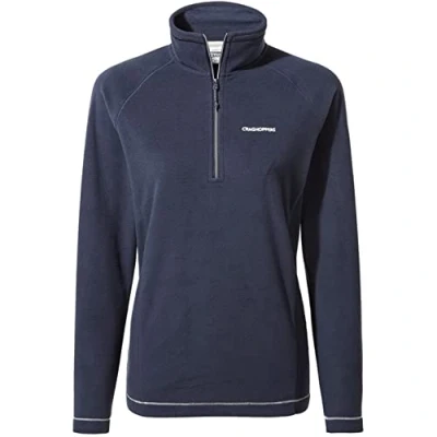 Abbildung von Craghoppers Damen Miska Half Sleeve Fleece Pullover, Blue Navy, 38 EU