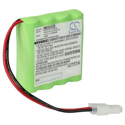 Abbildung von vhbw 1x Akku kompatibel mit Omron HEM 907XL, 907 Medizintechnik (2000 mAh, 4,8 V, NiMH) Ersatz für 48H907N, 48H907N AU, 48H907NE, MGH00124