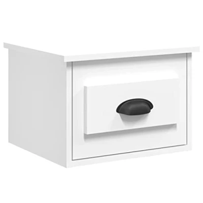 Abbildung von vidaXL Nachttisch Wand Weiß 41,5x36x28 cm Nachtkonsole