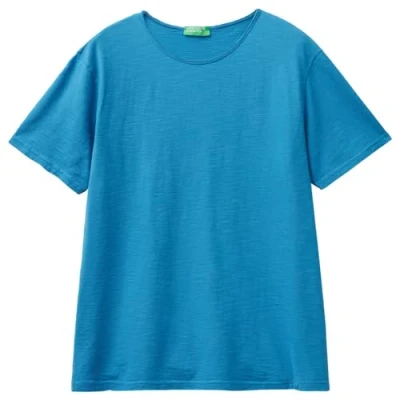 Abbildung von United Colors of Benetton Tshirt basic, Herren, Größe: 3XL, Blue