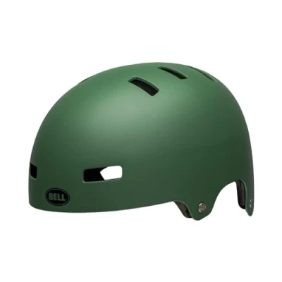 Abbildung von Bell Unisex Jugend Local Fahrradhelm, Matte Dark Green, L