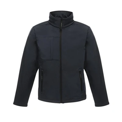 Abbildung von Regatta Professionelle Herren Octagon II bedruckbare 3 lagige Membran Softshell Schutzhülle, Schwarz