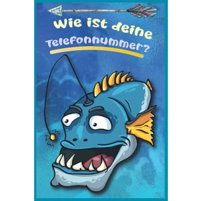 Abbildung von Telefonregister: Rufnummer mit Geburtstagskalender Adressbuch Blau Fisch Abc Register Telefonbuch Große Schrift