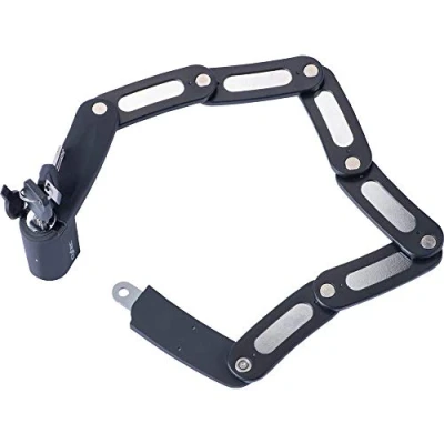 Abbildung von CYTEC Unisex Erwachsene Faltschloss 4035836 Faltschloss, SCHWARZ, One Size