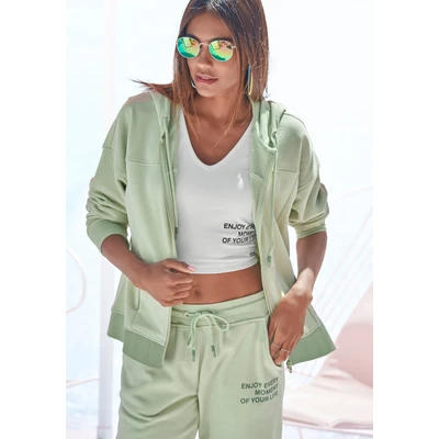 Abbildung von Buffalo Sweatjacke, Damen, Größe: 32/34, Jade