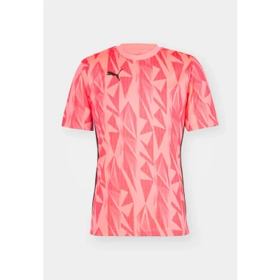 Abbildung von Puma Individualfinal Sport Tshirt, Herren, Größe: Medium, Sunset glow/sun stream