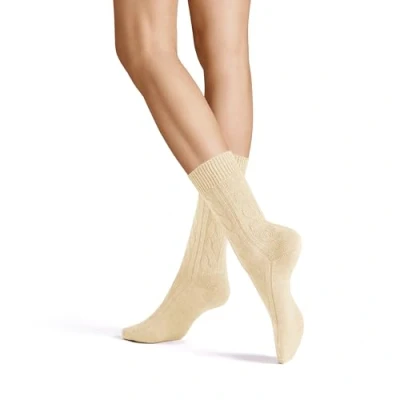 Abbildung von Hudson Damen Socken Winter Plait weich Biber mel. 0738 39 42