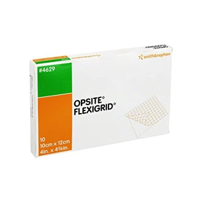 Abbildung von Opsite Flexigrid transparent Wundverb.10x12cm steril