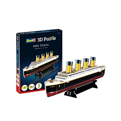 Abbildung von Revell® 3D Puzzle Revell RMS Titanic, Puzzle, 30 Teile, ab 10 Jahre, Puzzleteile