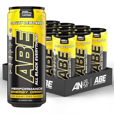 Abbildung von Applied Nutrition ABE Pre Workout Dosen 12 x 330 ml Trübe Limonade Leistungssteigerndes Getränk ohne Zucker