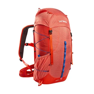 Abbildung von Tatonka Wanderrucksack Skill 22l Recco Ultraleichter Rucksack mit Rückenbelüftung und Notfall Reflektor 22 Liter Volumen (red orange)