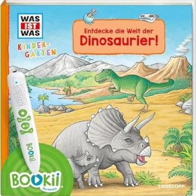 Abbildung von BOOKii® WAS IST Kindergarten Entdecke die Welt der Dinosaurier!