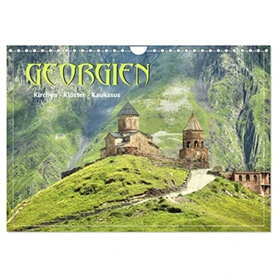 Abbildung von Georgien Kirchen Klöster Kaukasus (Wandkalender 2025 DIN A4 quer), CALVENDO Monatskalender